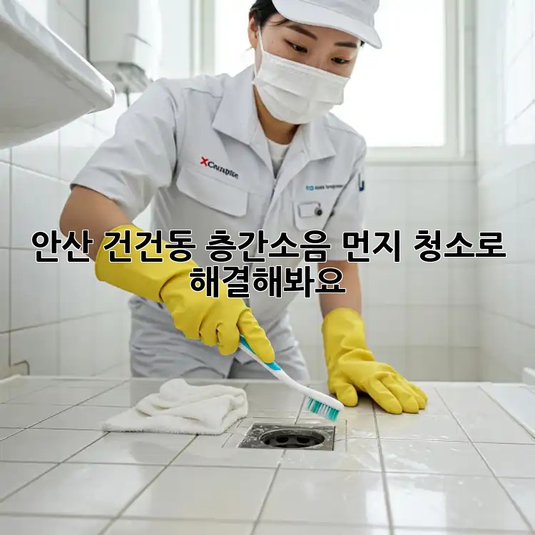 안산 건건동 층간소음? 먼지 청소로 해결해봐요!