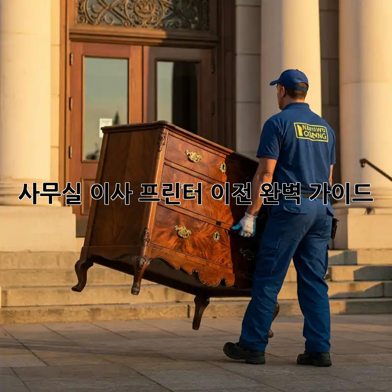 사무실 이사? 프린터 이전 완벽 가이드!