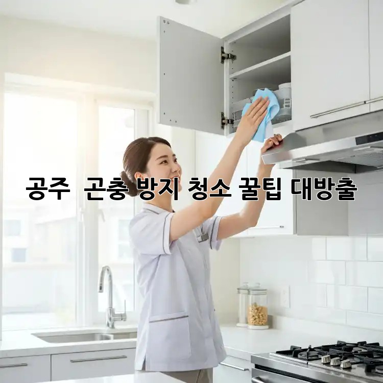 공주 🏡 곤충 방지 청소🧹 꿀팁 대방출! ✨